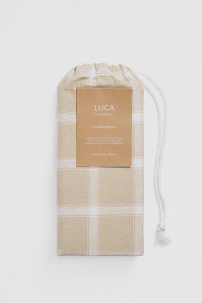 Luca Standard Pillowcase Pair