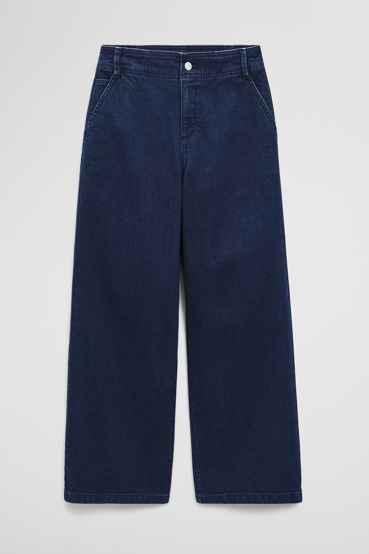 Refined High Rise Wide Leg Jean