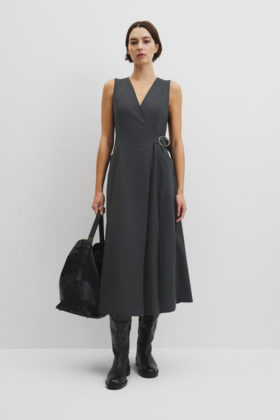 Wool Wrap Dress