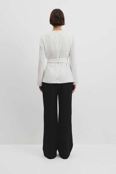 Twist Long Sleeve Blouse