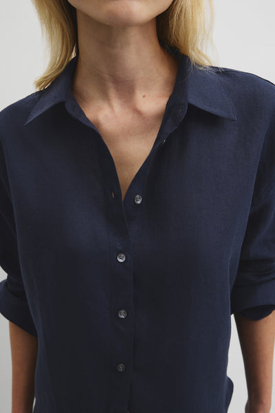 Oversized Linen Shirt