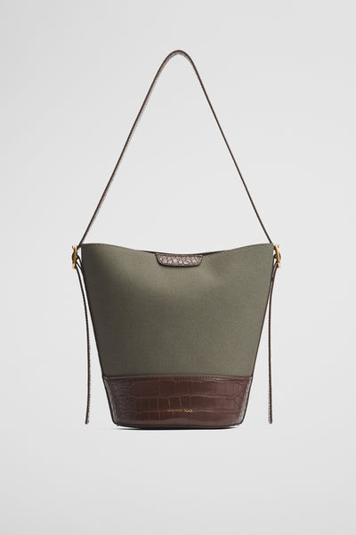 Structured Bucket Bag