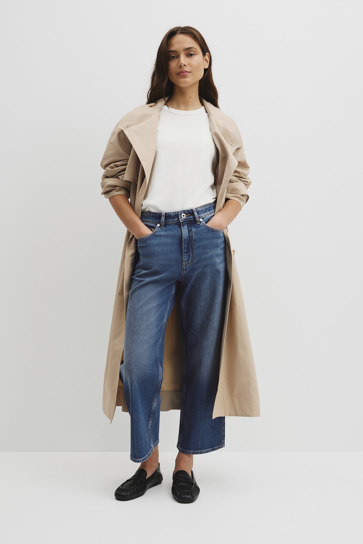 Classic High Rise Wide Leg Jean