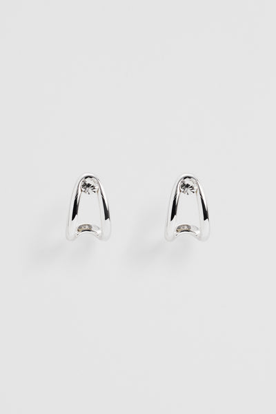 Zoey Crystal Huggie Earring