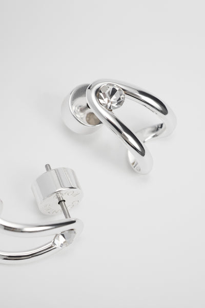 Zoey Crystal Huggie Earring