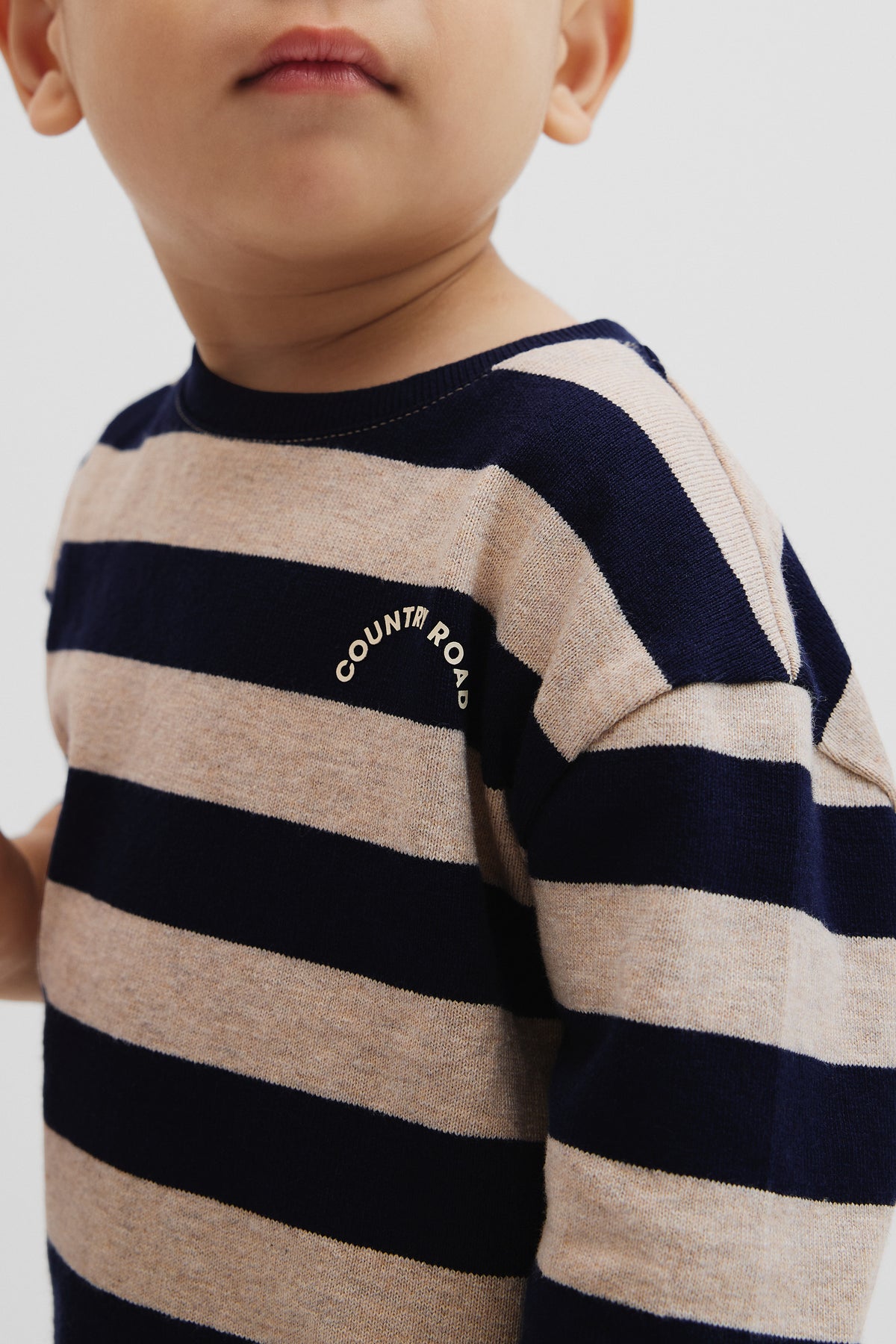 Textured Long Sleeve T-Shirt