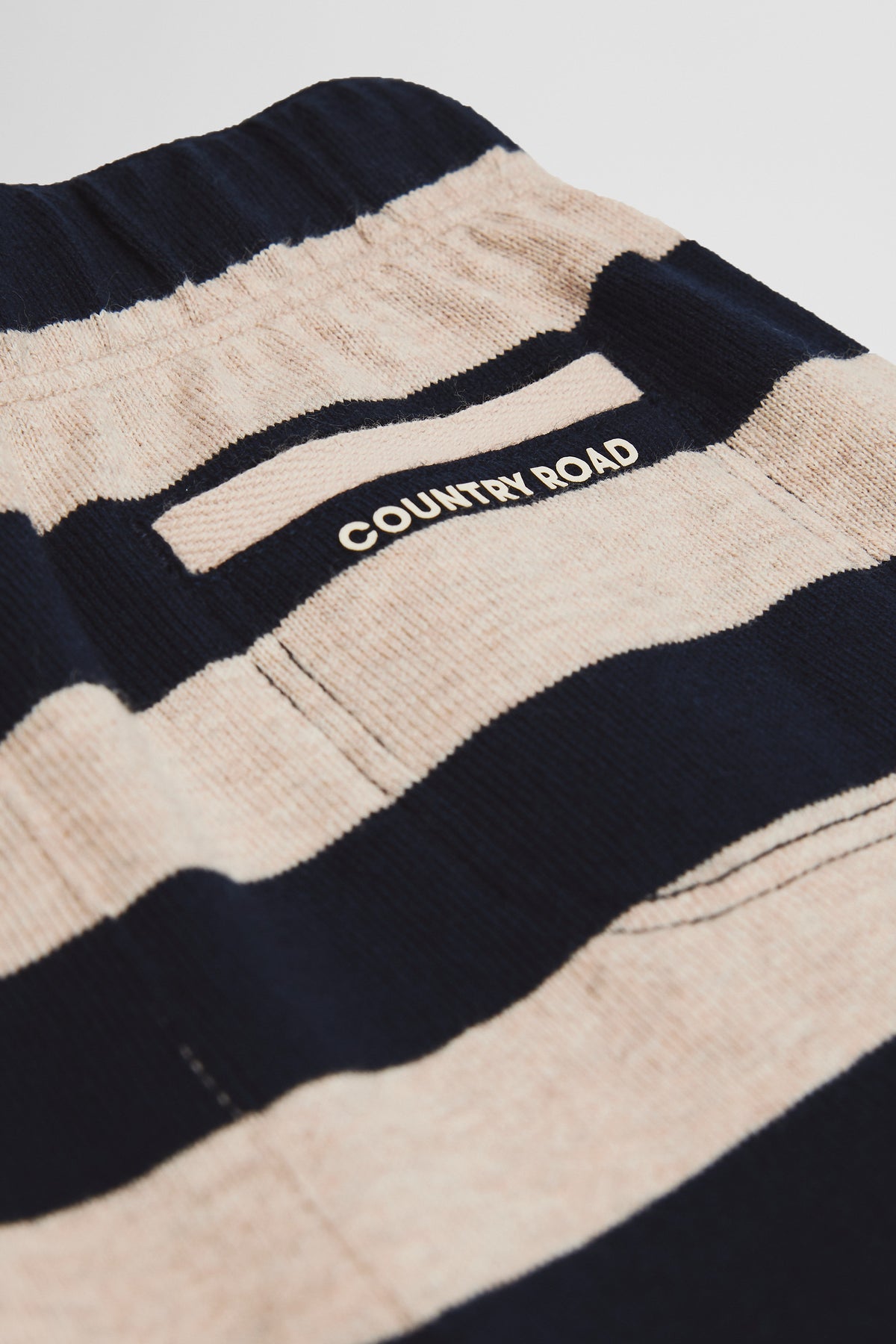 Textured Pull On Pant