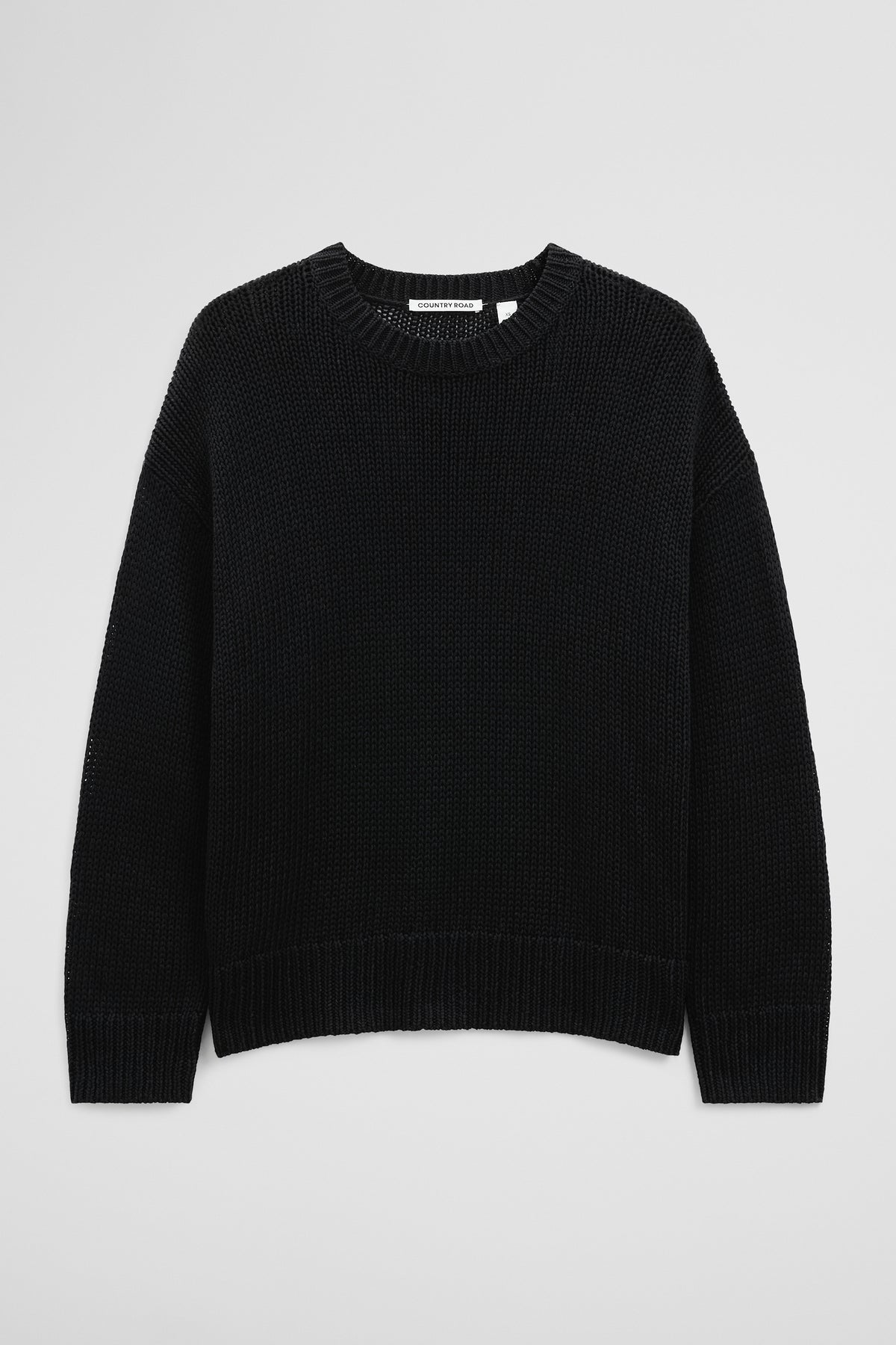Organically Grown Cotton Tape Yarn Sweater