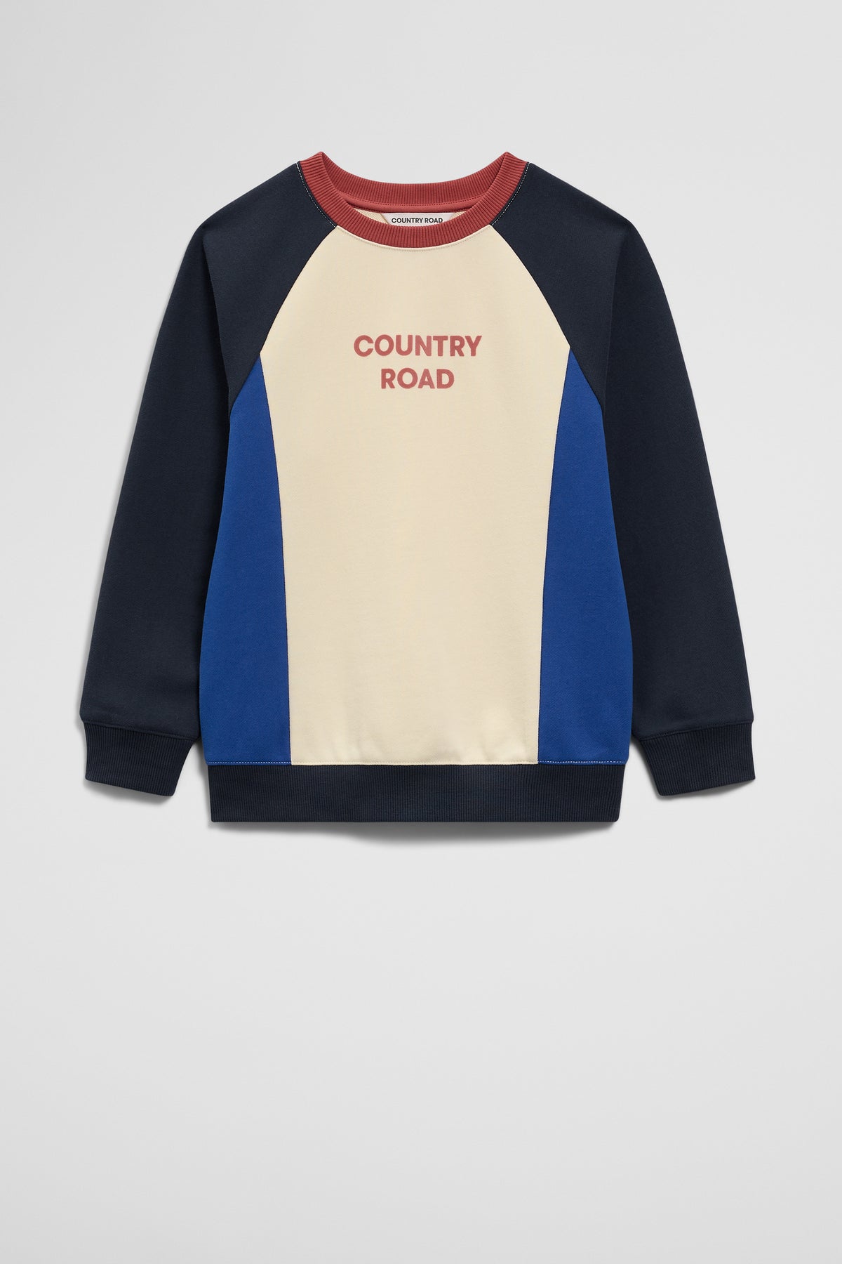 Spliced Logo Oversized Sweat