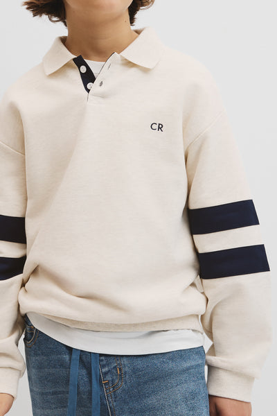 Teen Collared Sweat