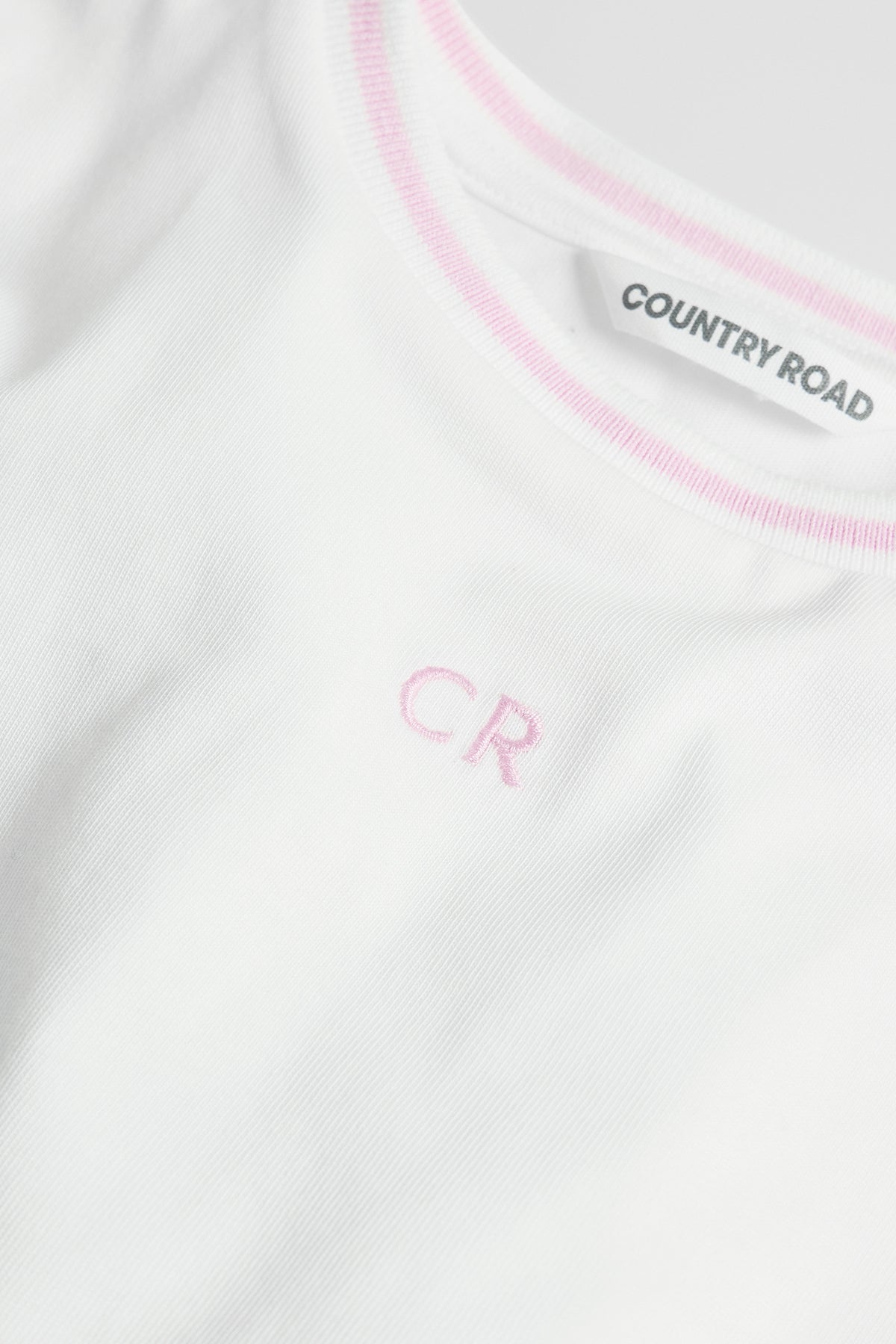 Australian Cotton Short Sleeve Crop Boxy T-Shirt
