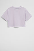 Australian Cotton Short Sleeve Crop Boxy T-Shirt