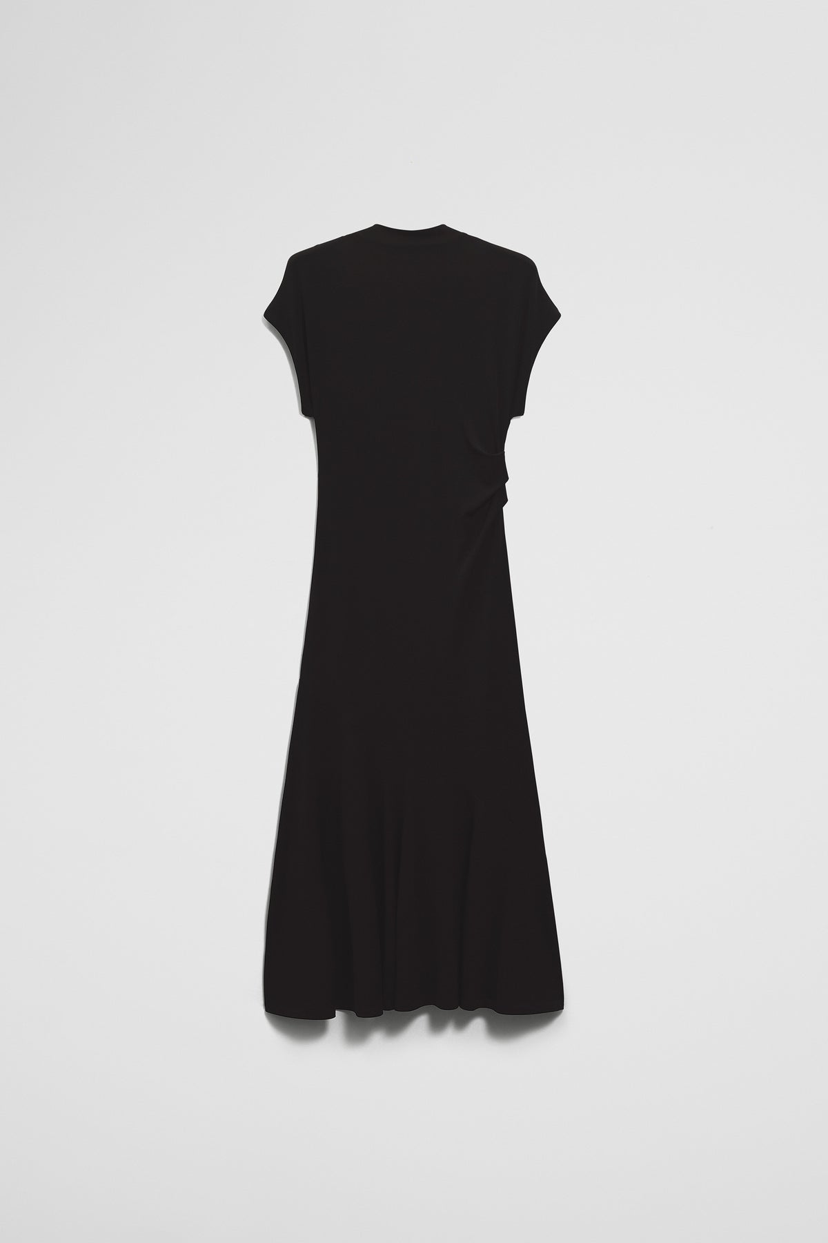Drape Neck Dress