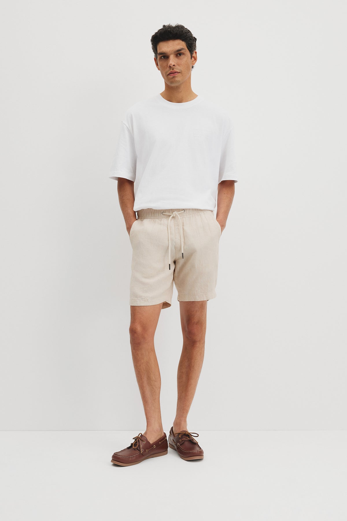 Linen Drawcord Short