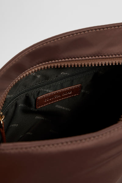 Soft Top Zip Crossbody Bag