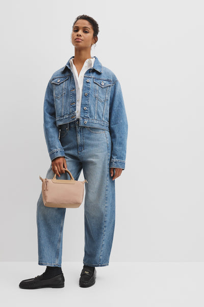 Soft Top Handle Crossbody Bag