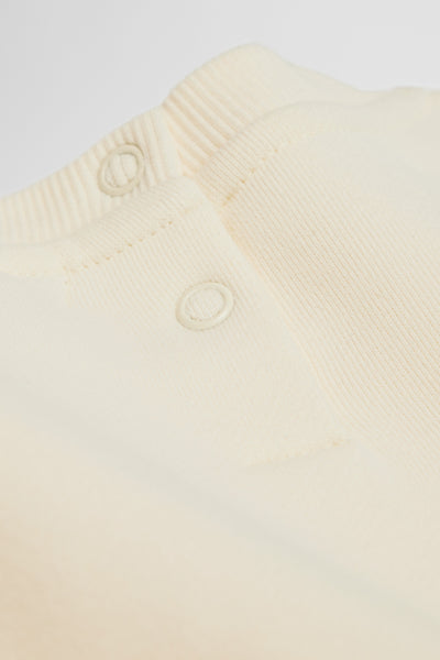 Australian Cotton Embroidered Sleeve Sweat