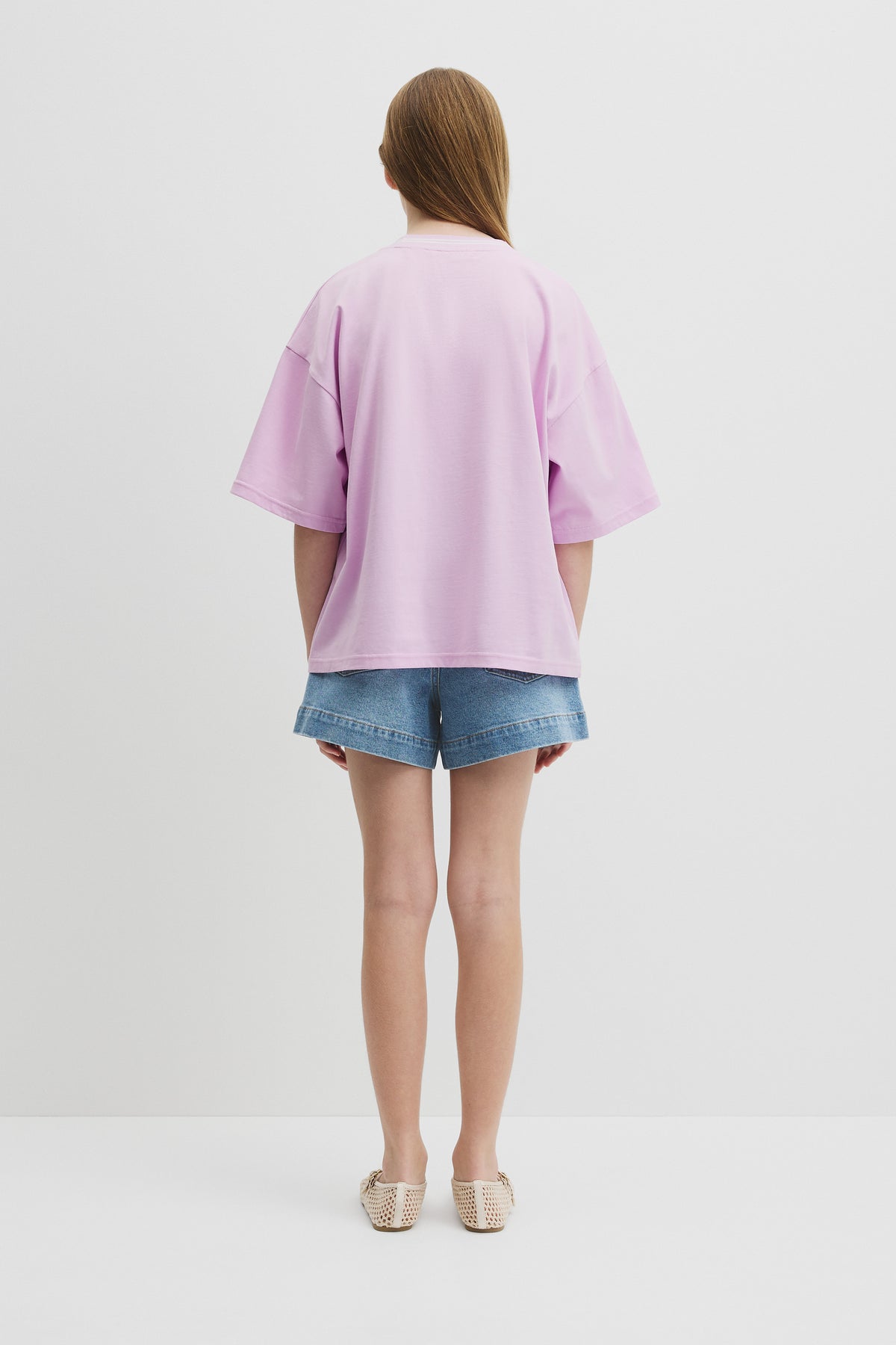 Teen Australian Cotton Short Sleeve Oversized T-Shirt