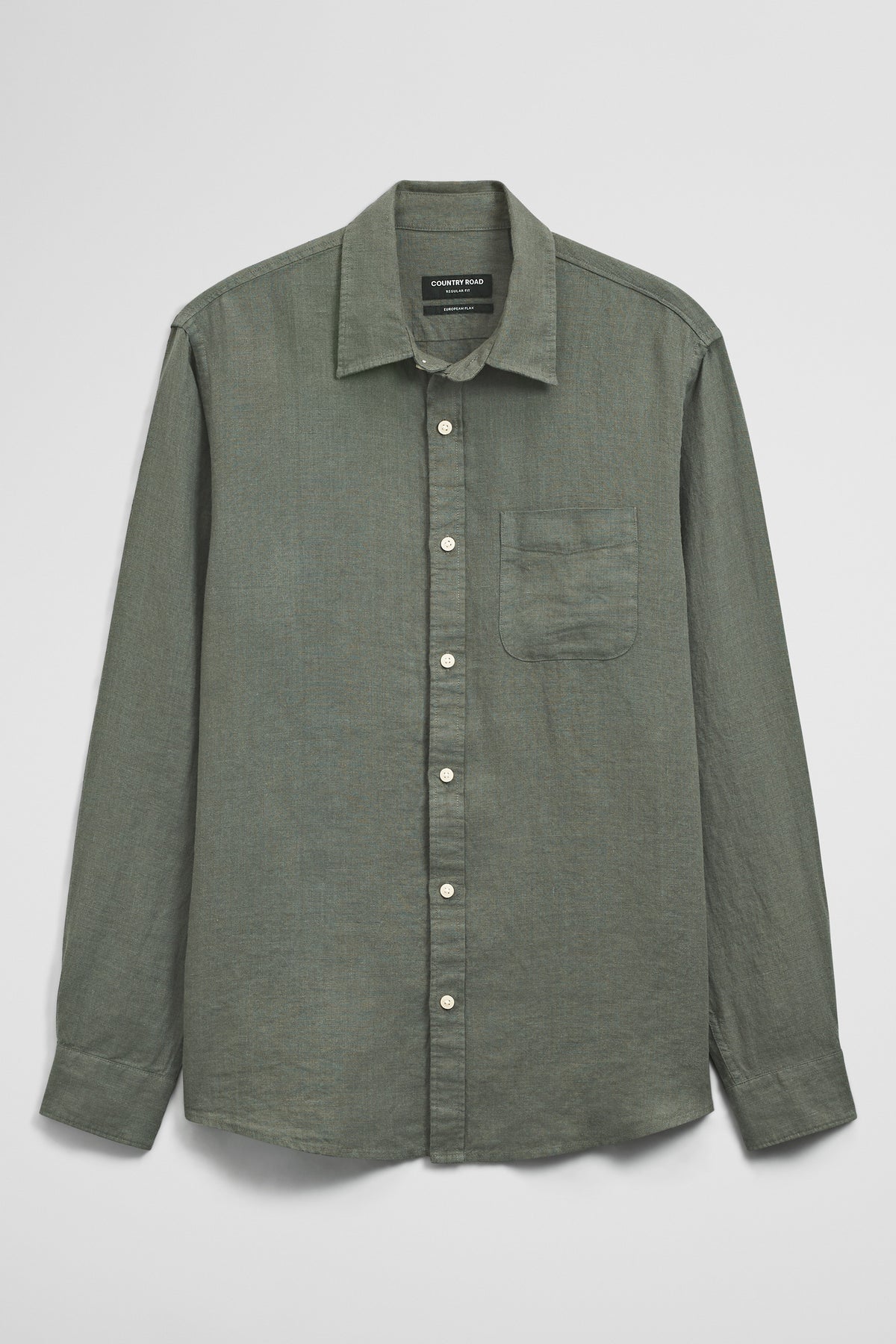 Regular Fit Linen Shirt