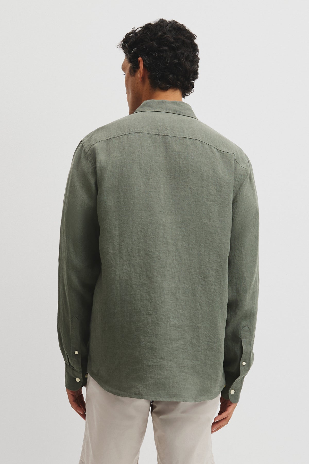 Regular Fit Linen Shirt