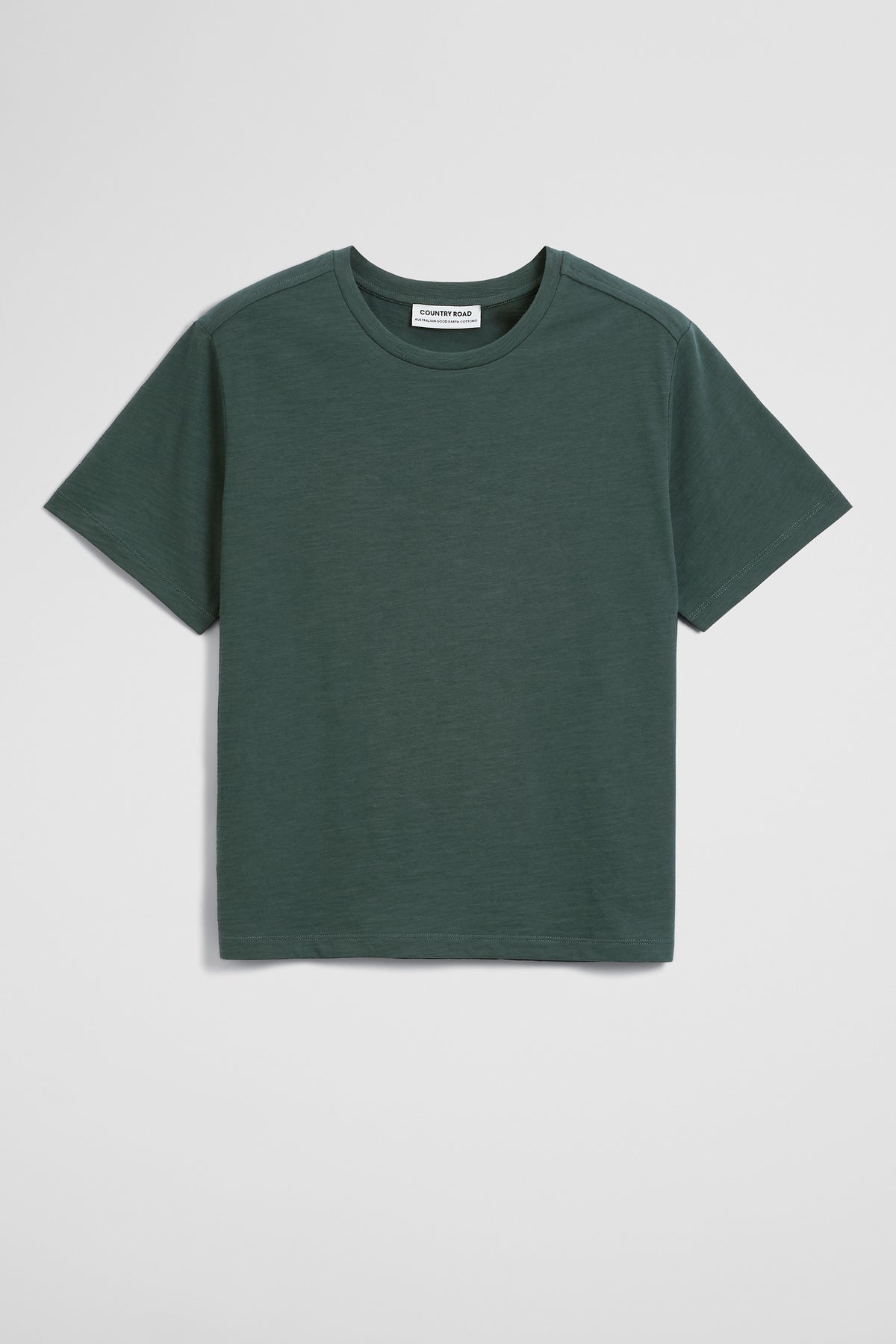 Textured Short Sleeve Slub T-Shirt