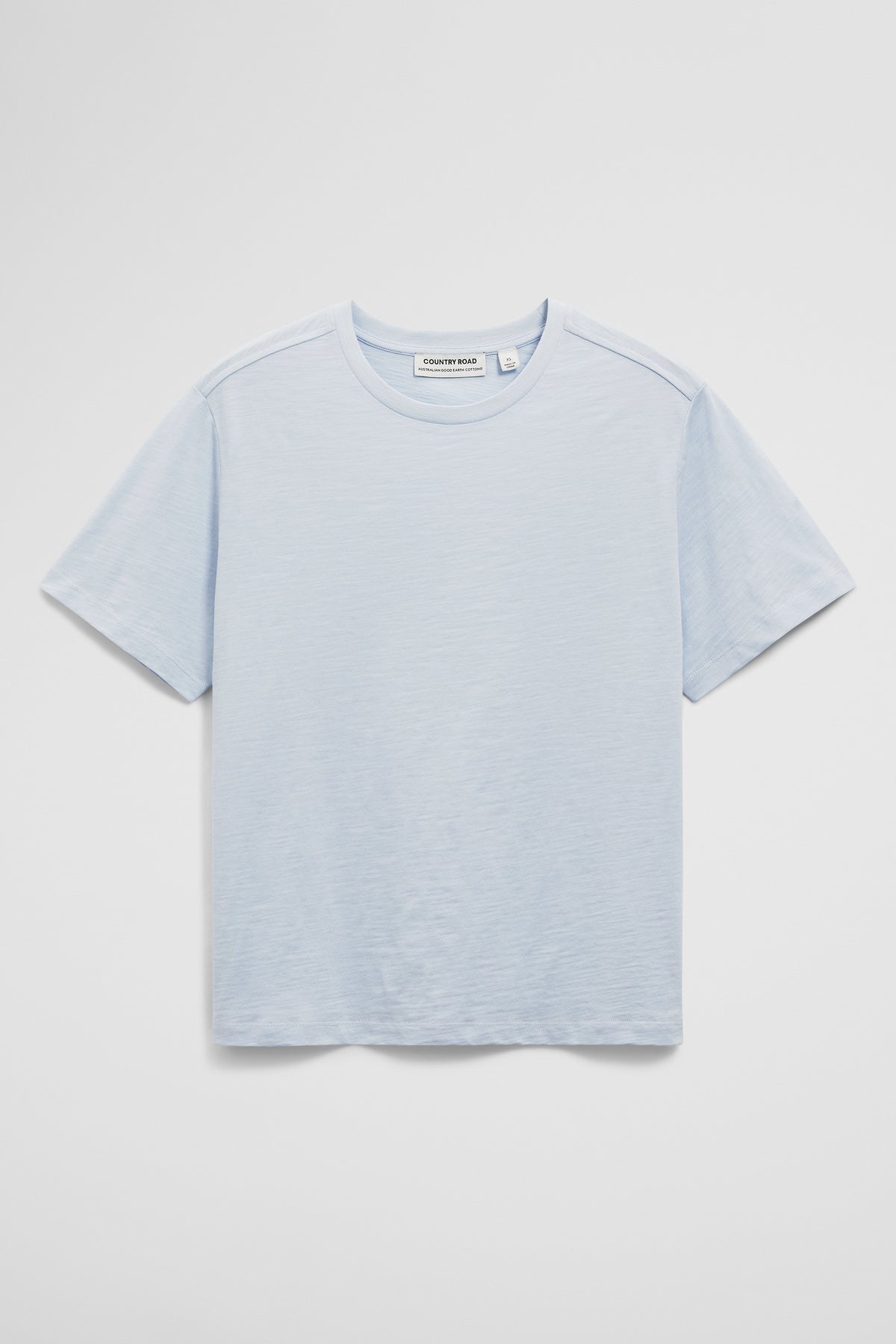 Textured Short Sleeve Slub T-Shirt