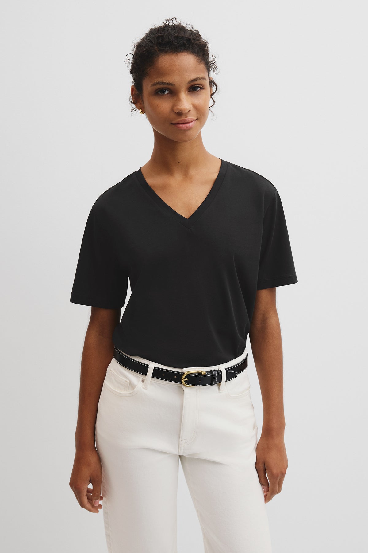 Australian Cotton V-Neck T-Shirt
