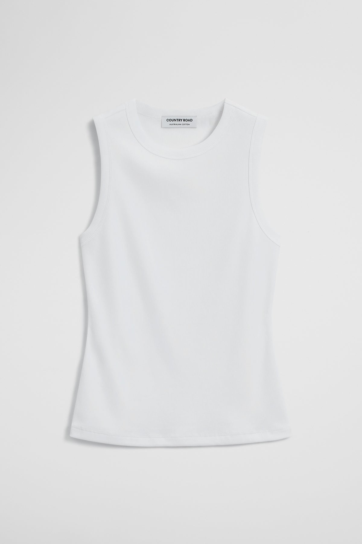 Australian Cotton High Neck Tank