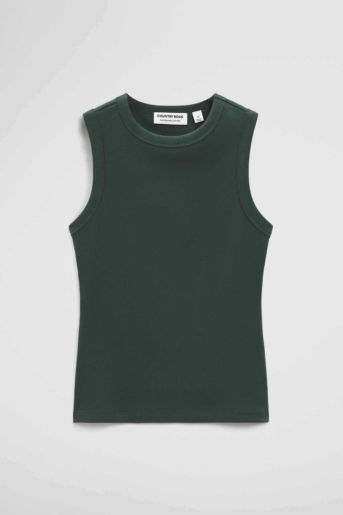 Australian Cotton High Neck Tank