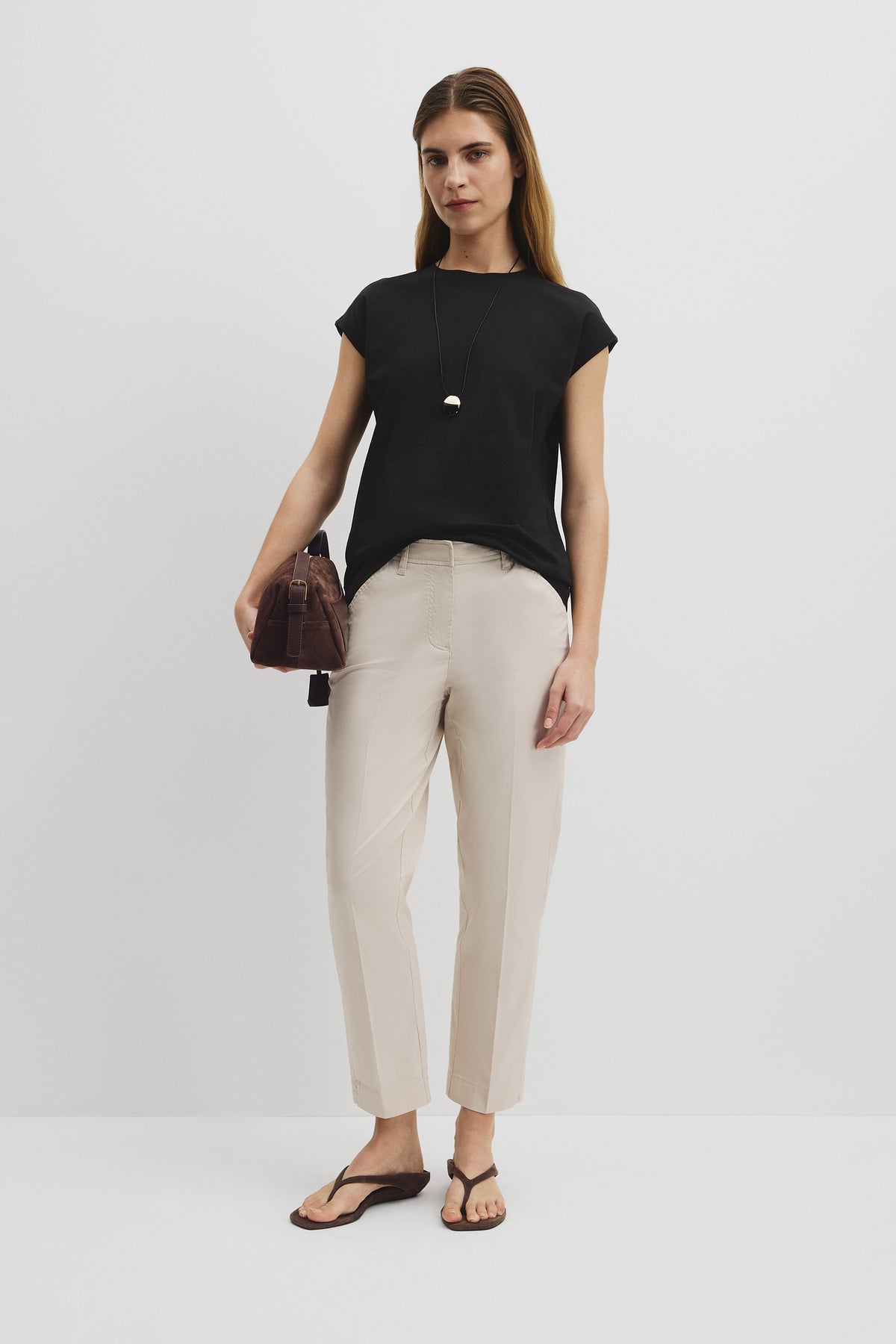 Australian Cotton Relaxed Crew Tank