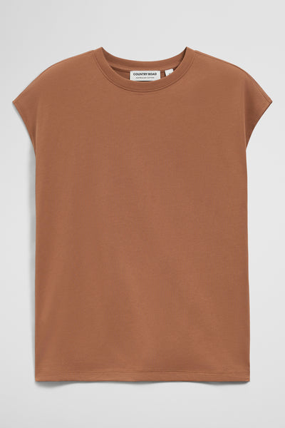 Australian Cotton Relaxed Crew Tank