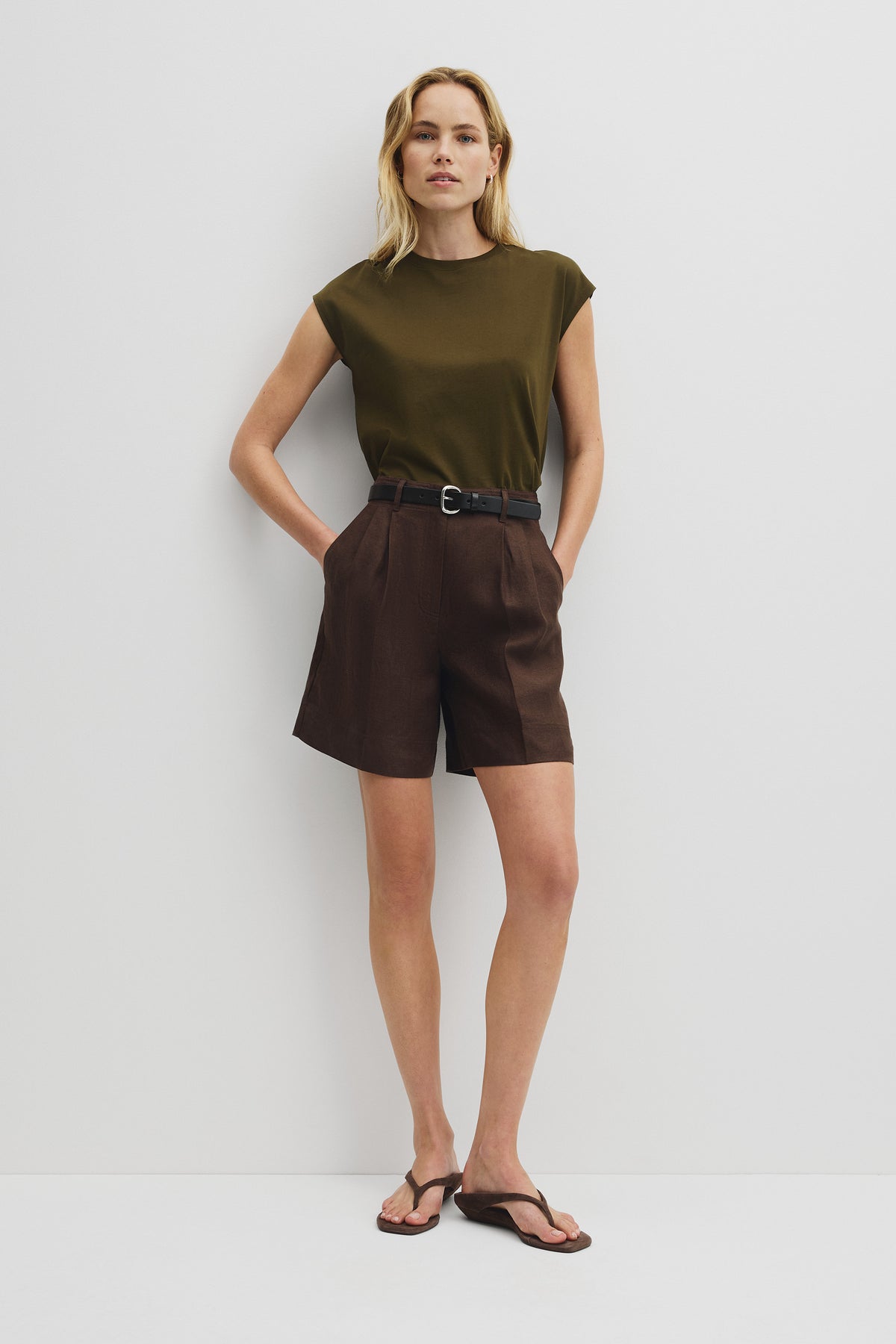 Australian Cotton Relaxed Crew Tank