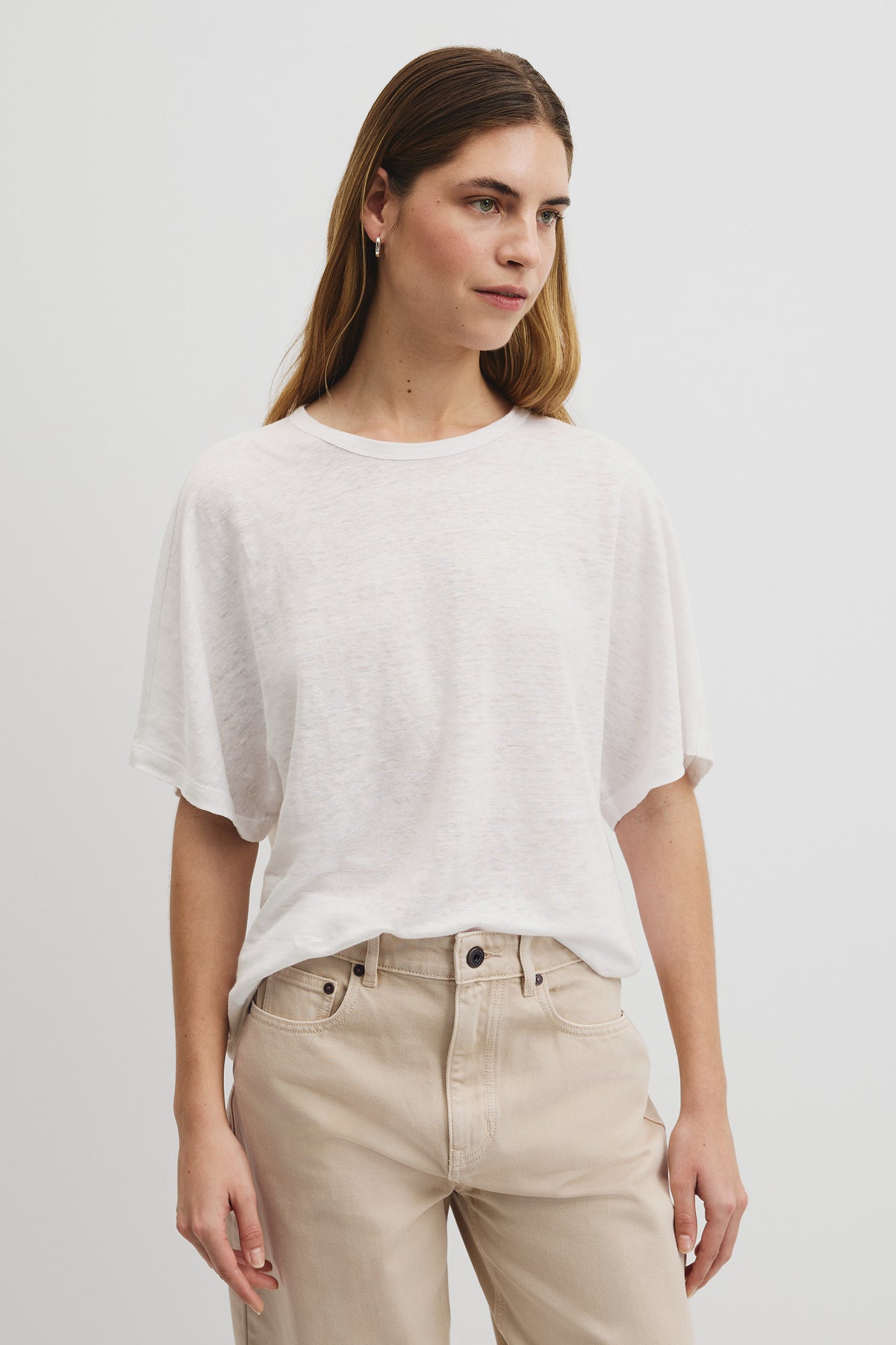 Linen Dolman T-Shirt