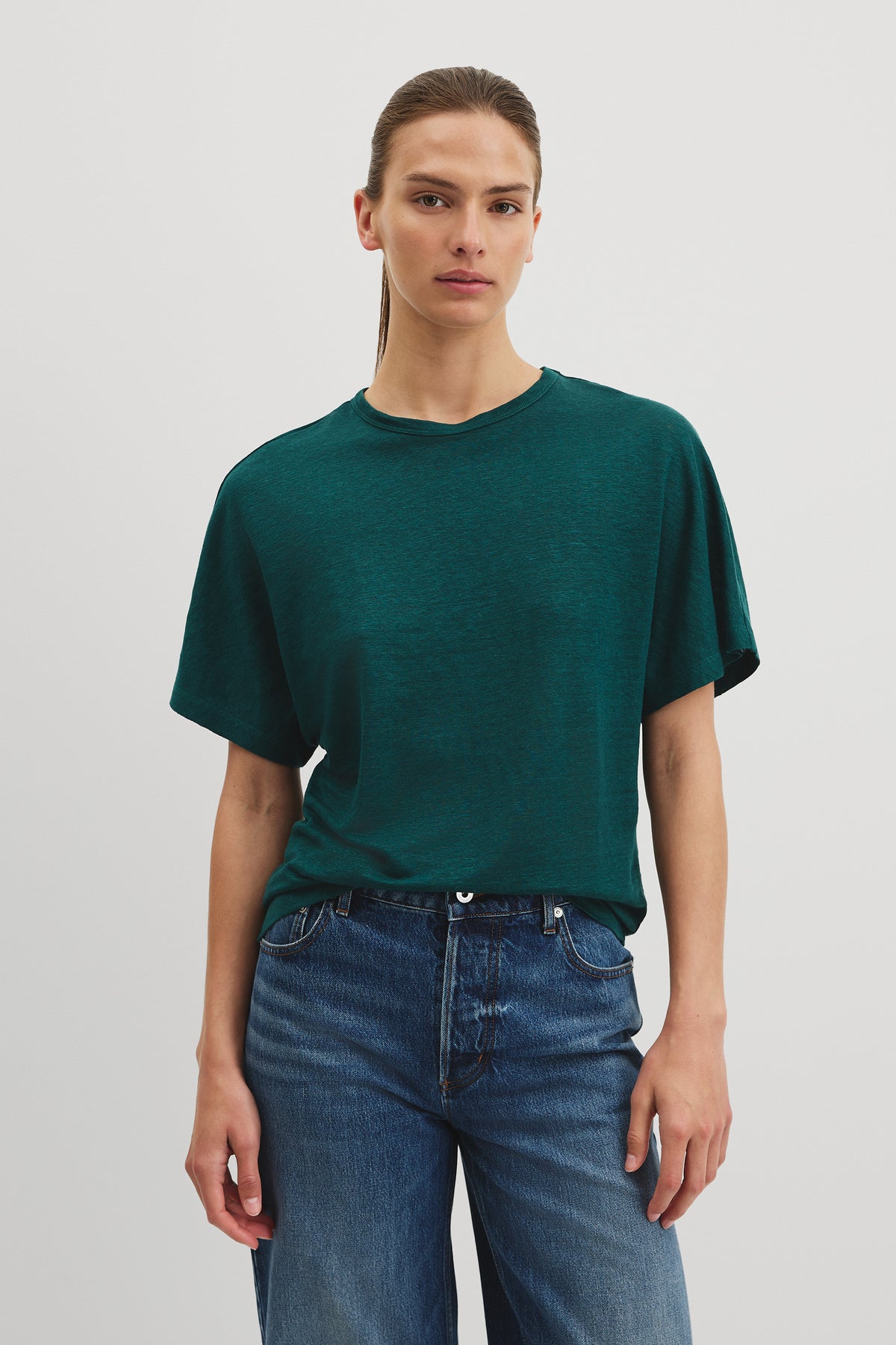 Linen Dolman T-Shirt
