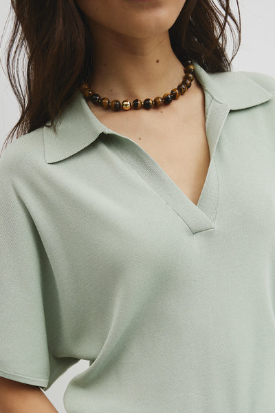 Compact Knit Polo