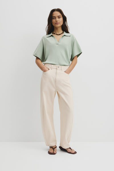 Compact Knit Polo