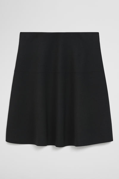 Compact Knit Mini Skirt