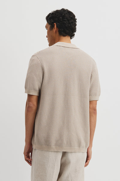 Australian Cotton Jacquard Knit Shirt