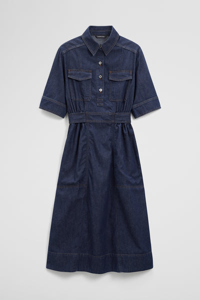 Utility Denim Dress