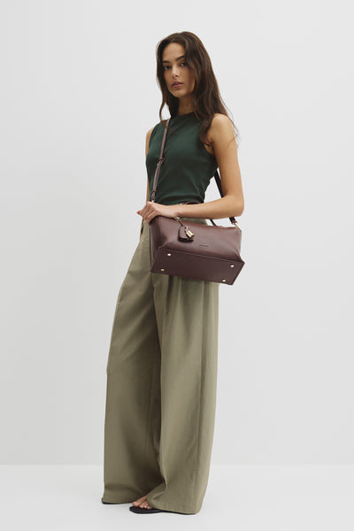 Cr Lock Crossbody Bag