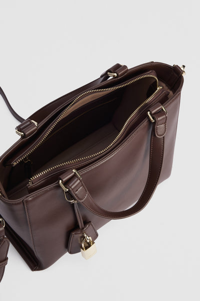 Cr Lock Crossbody Bag