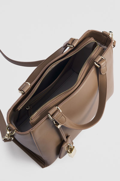 Cr Lock Crossbody Bag