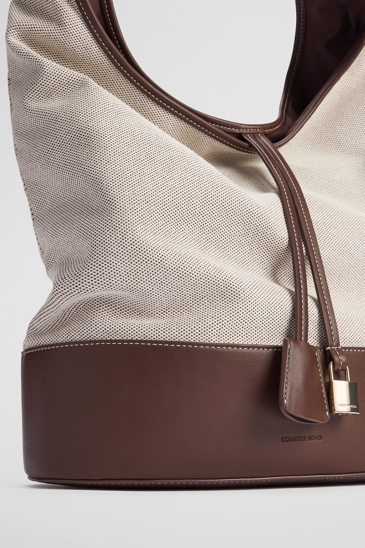 Cr Lock Hobo Bag