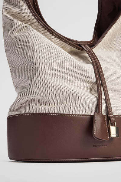 Cr Lock Hobo Bag