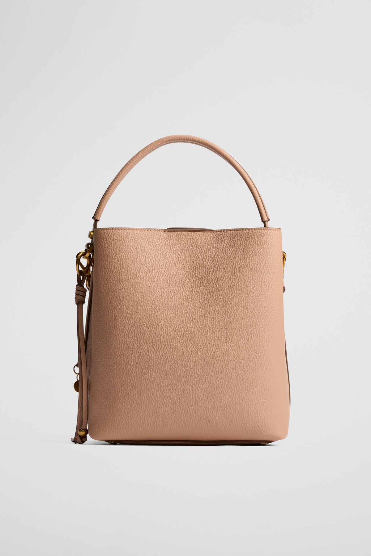 Spliced Bucket Bag