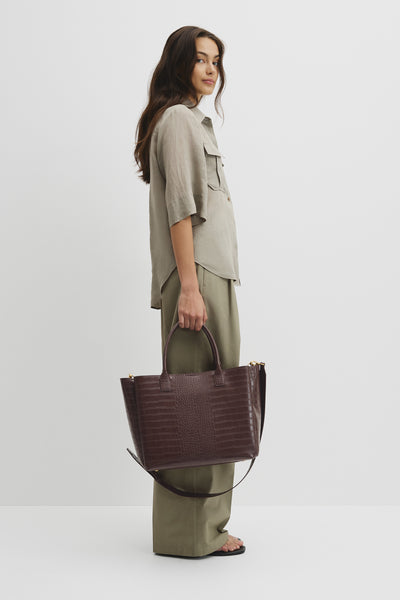 Panelled Work Tote