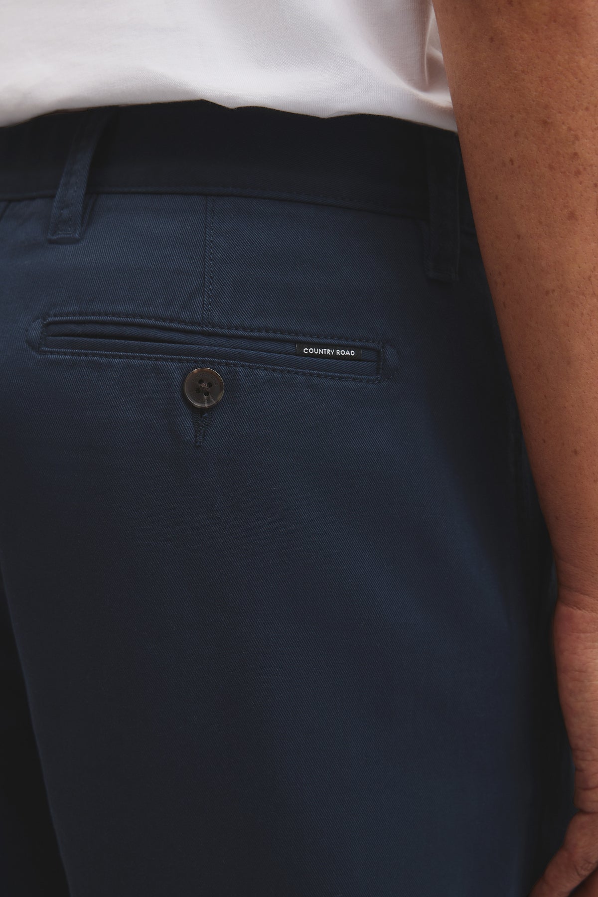 Relaxed Fit Cotton Twill Chino
