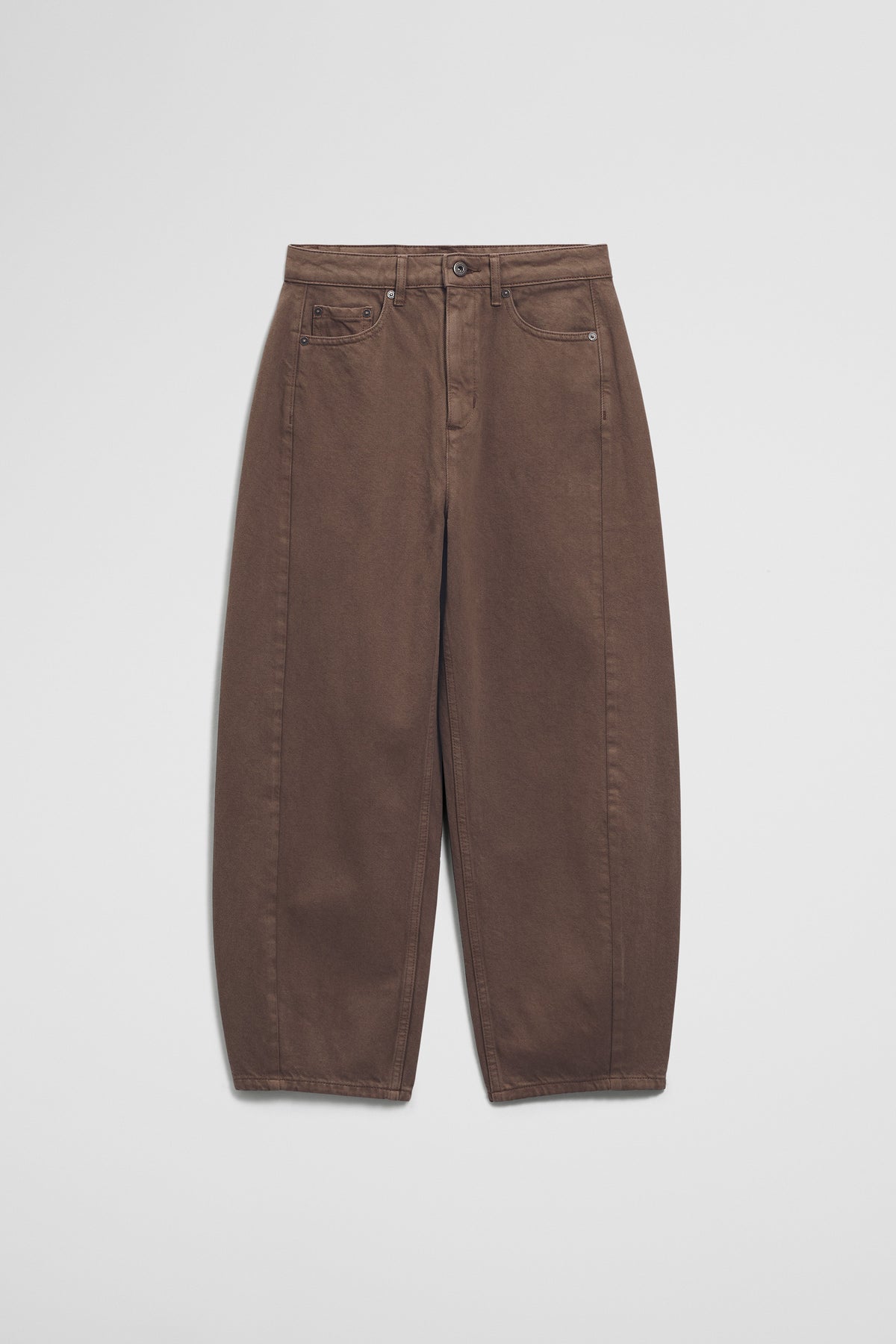 High Rise Barrel Jean