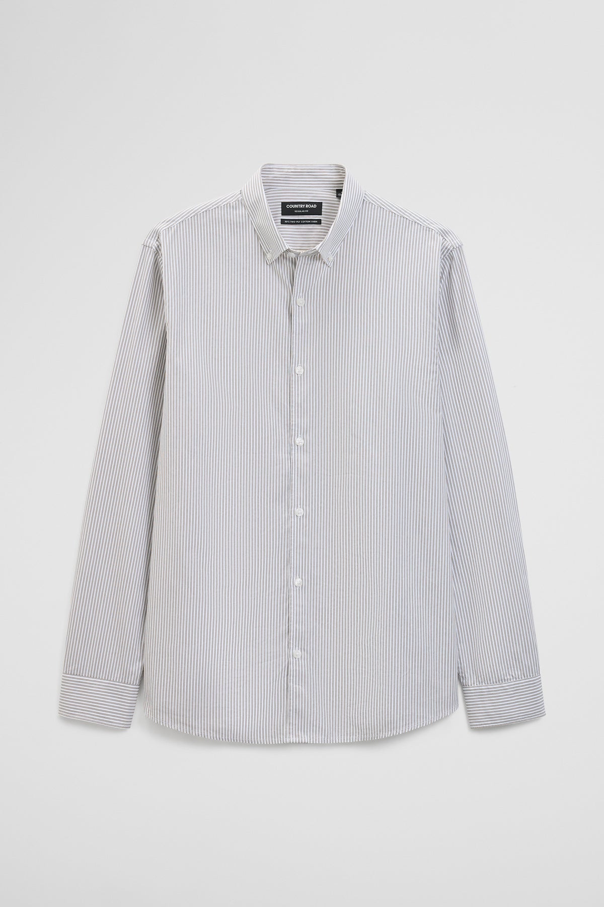 Regular Fit Cotton Stripe Shirt