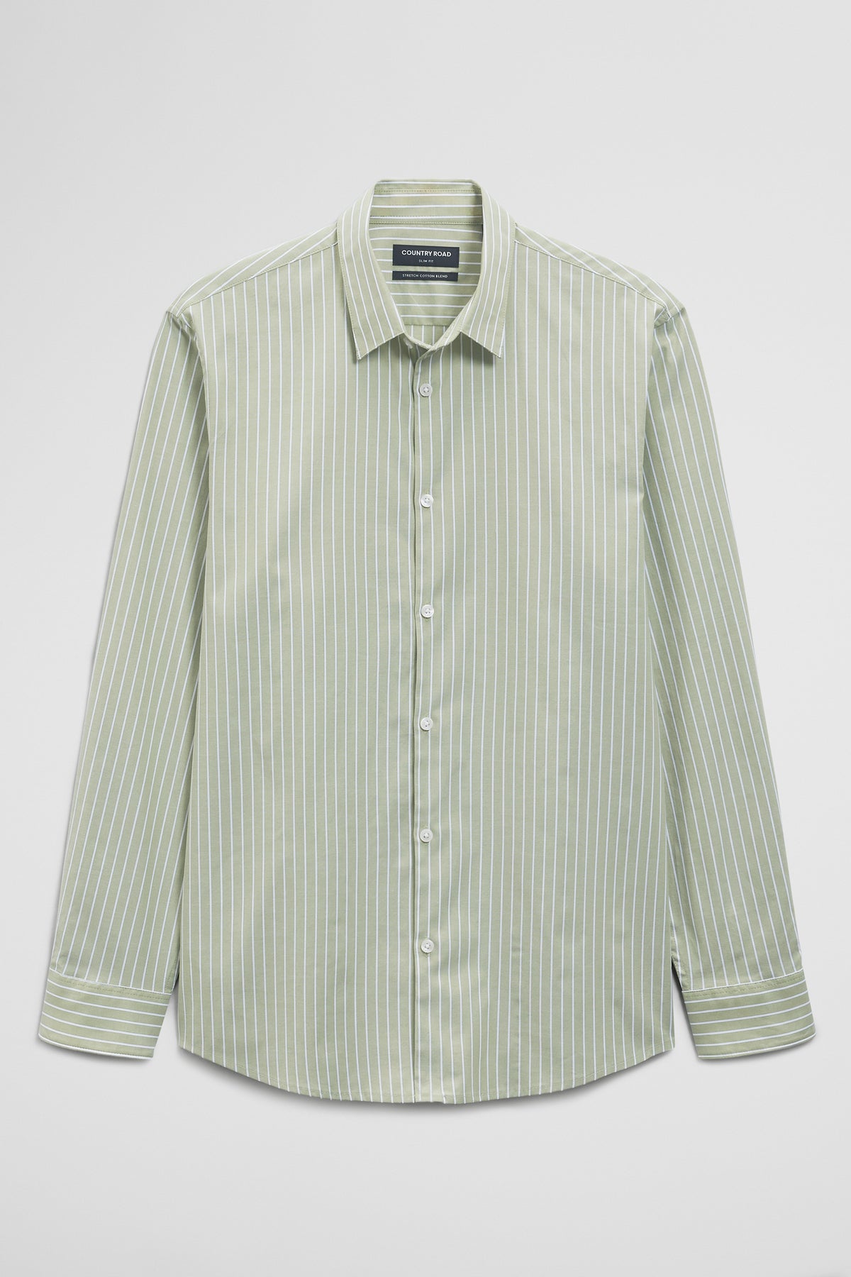 Slim Cut & Sew Stripe Shirt